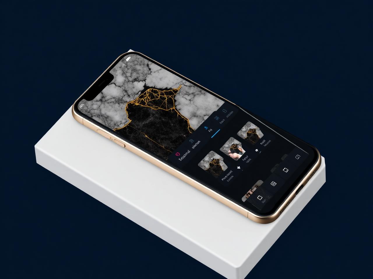 MatLens app preview showing AI material discovery